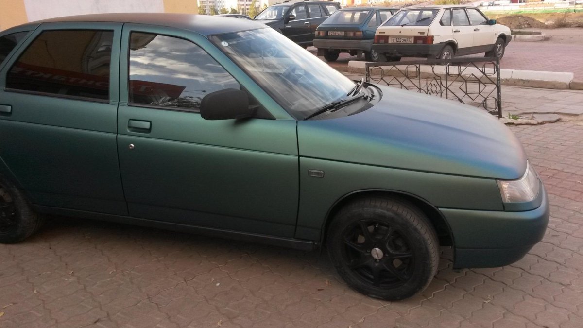 ВАЗ 2112 зеленый Раптор