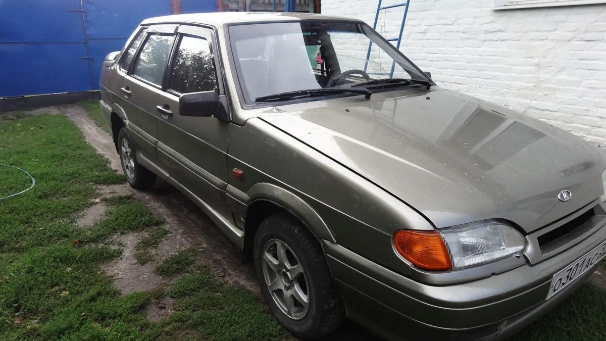 Лада 2115 серо зеленый