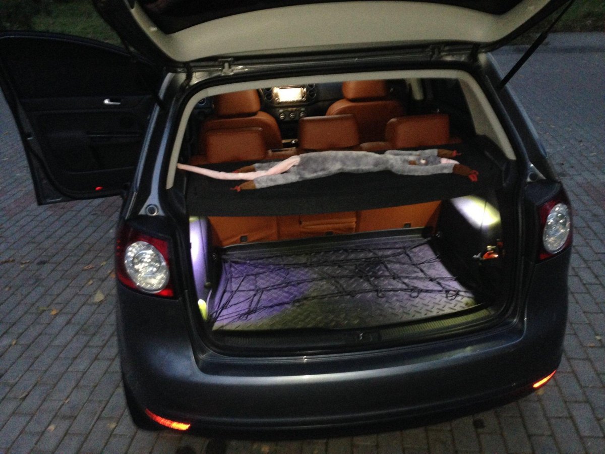 Volkswagen Golf Plus багажник