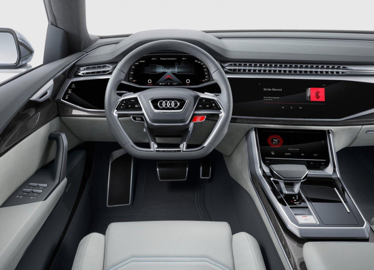 Audi q8 2022 салон