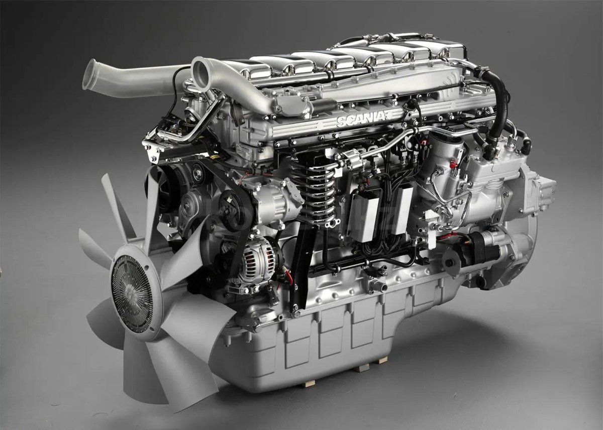 Двигатель Скания 6 цилиндровый