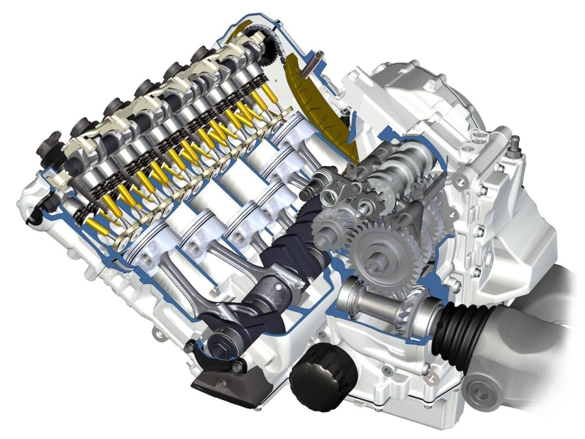 BMW GTL 1600 двигатель