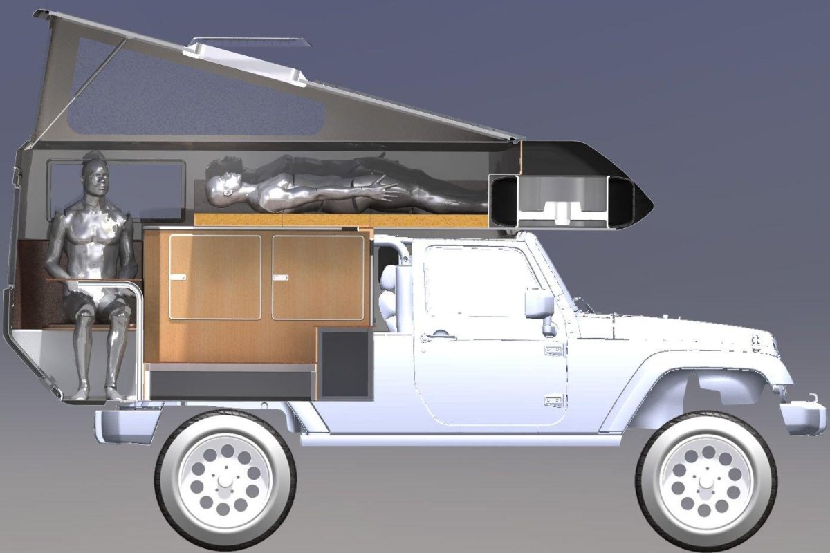 Нива пикап автодом