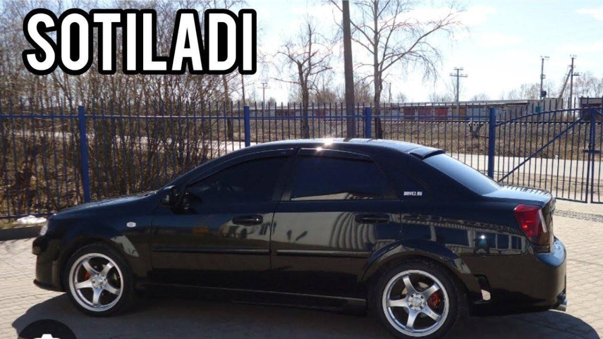 Chevrolet Lacetti Tuning черный