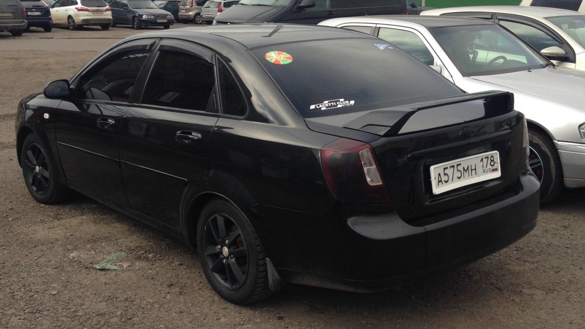 Chevrolet Lacetti черный