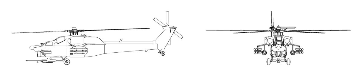 Чертежи вертолета ми-28