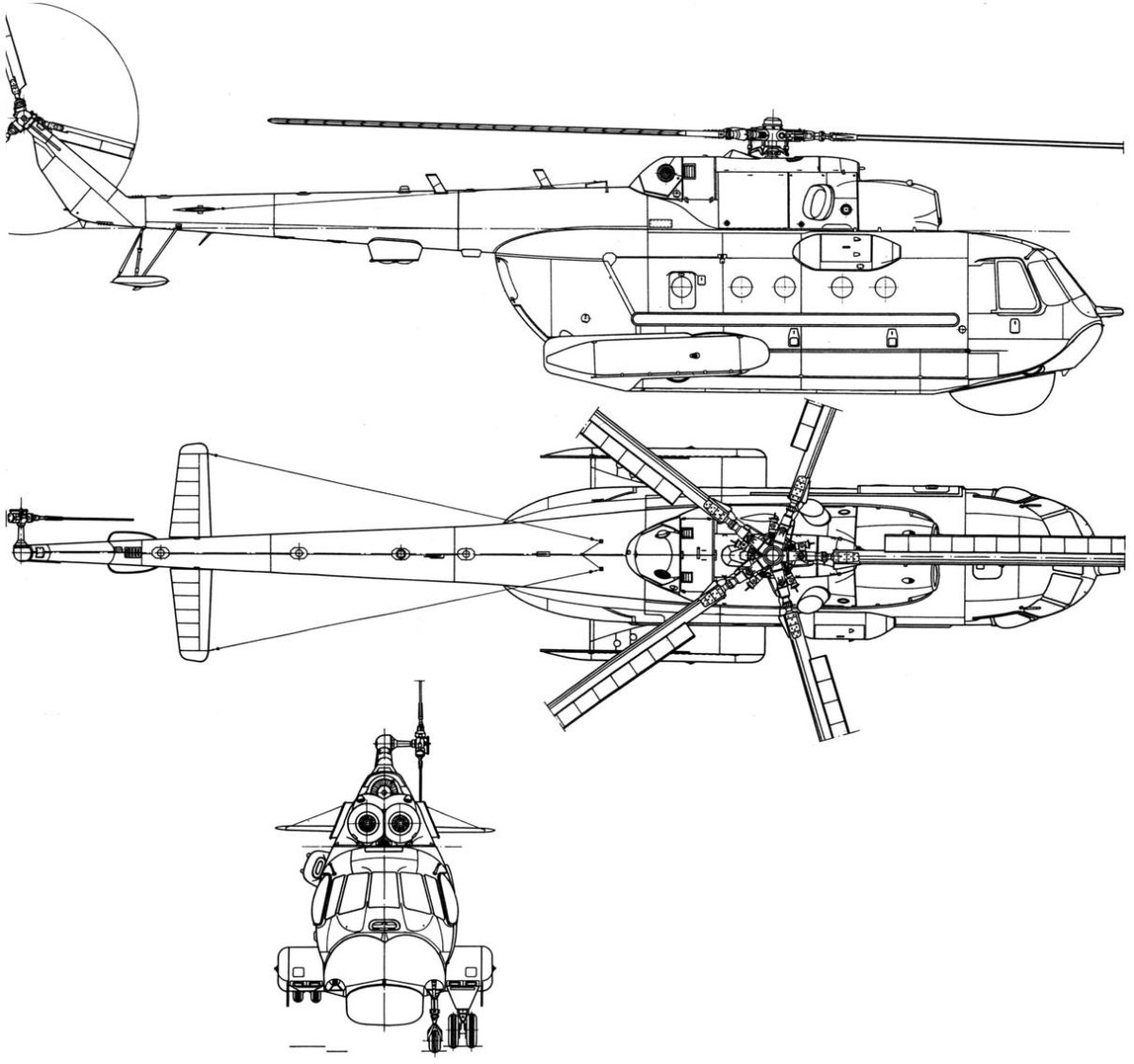 Вертолет-амфибия ми-14