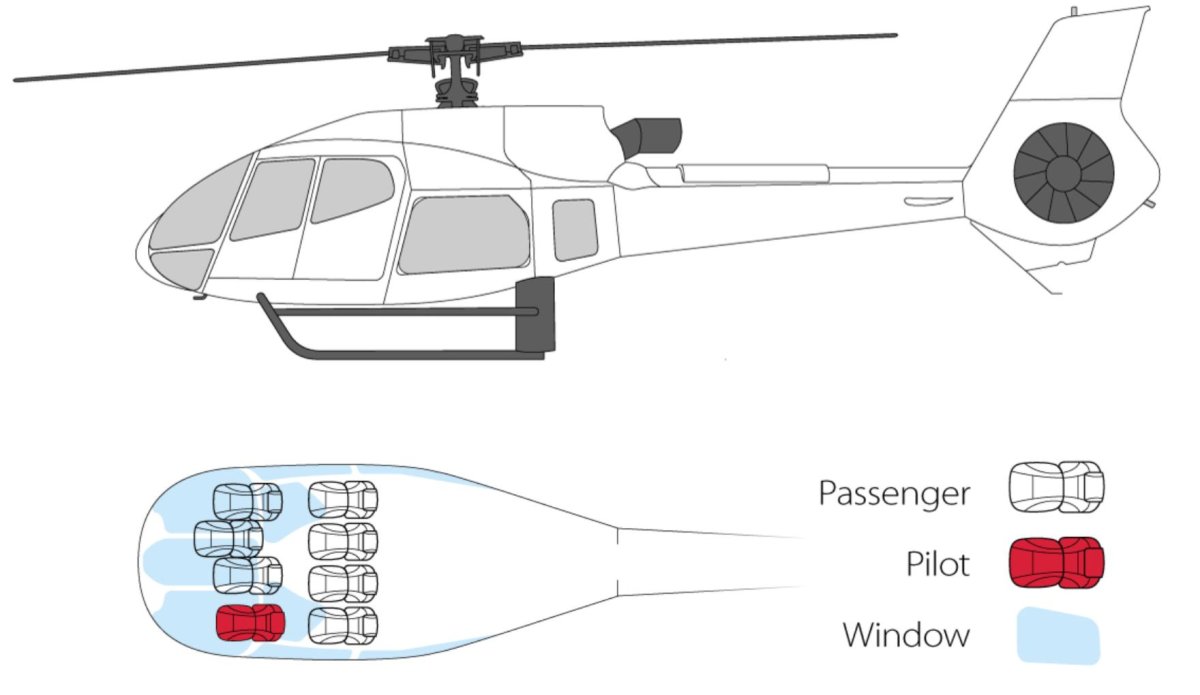 Eurocopter ec130 чертеж