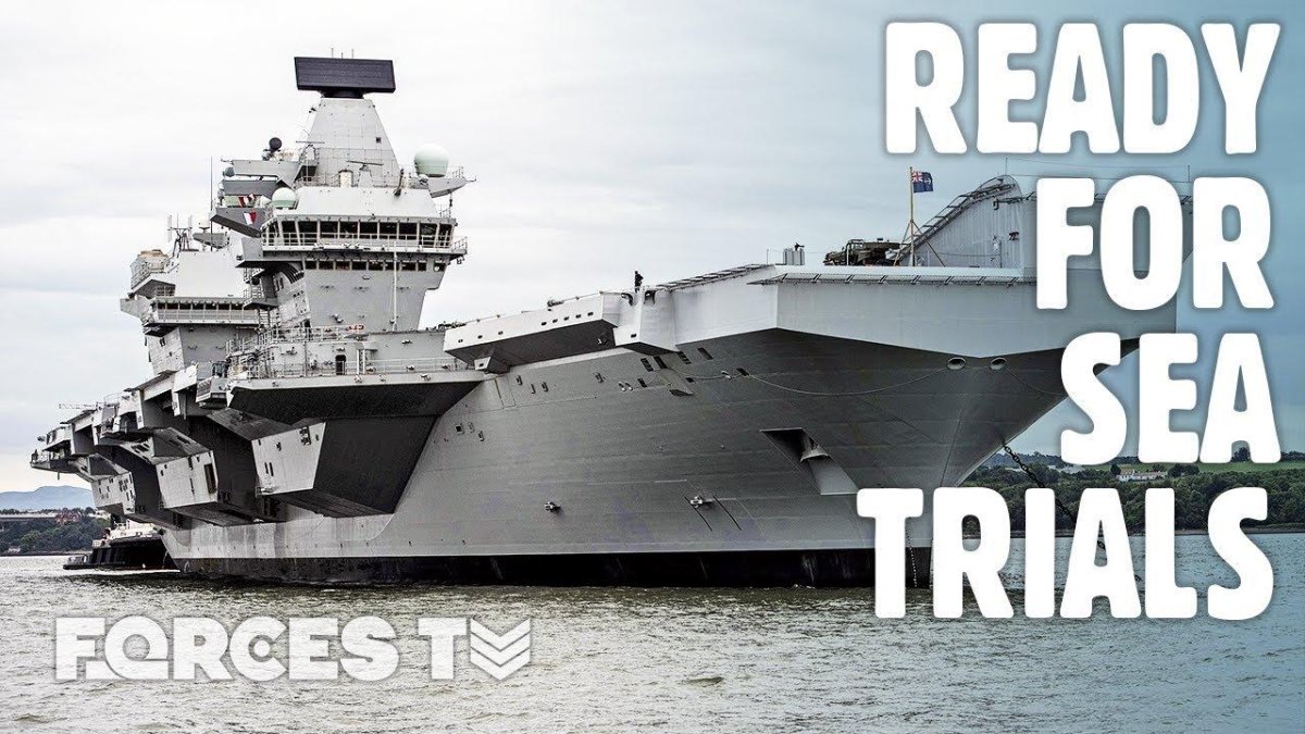 Британский авианосец Королева Елизавета