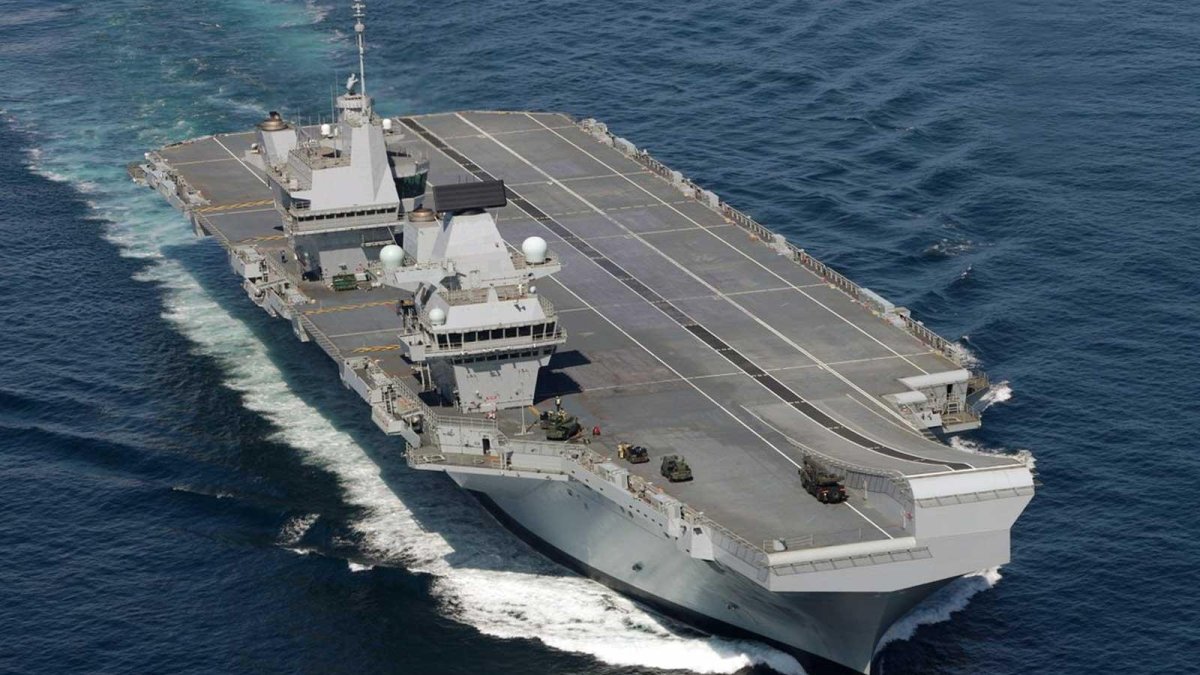 Queen Elizabeth авианосец