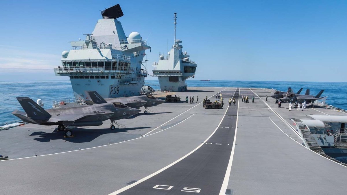 HMS Queen Elizabeth f-35