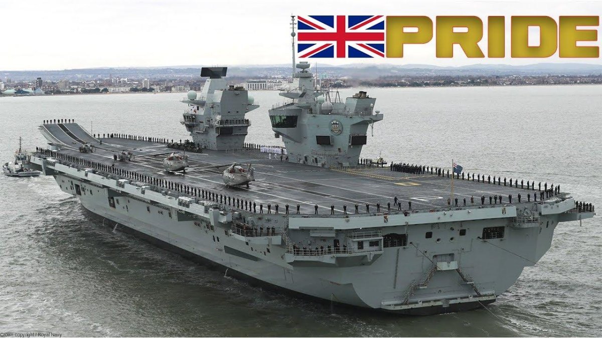 HMS Queen Elizabeth авианосец