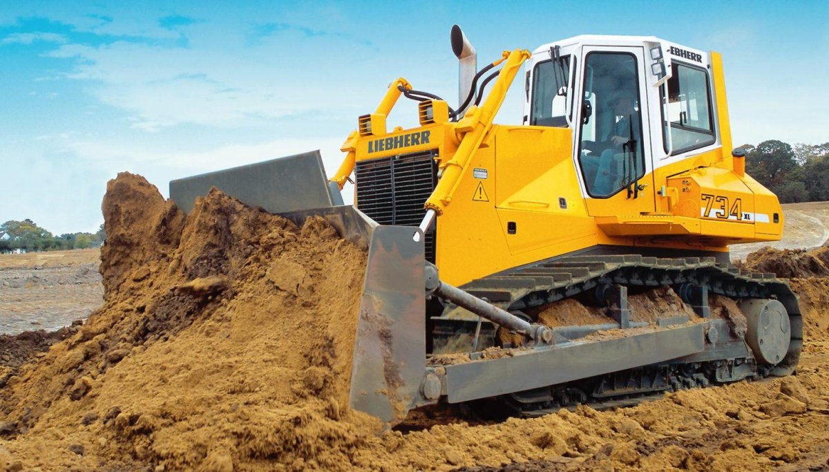 Бульдозер Liebherr 734