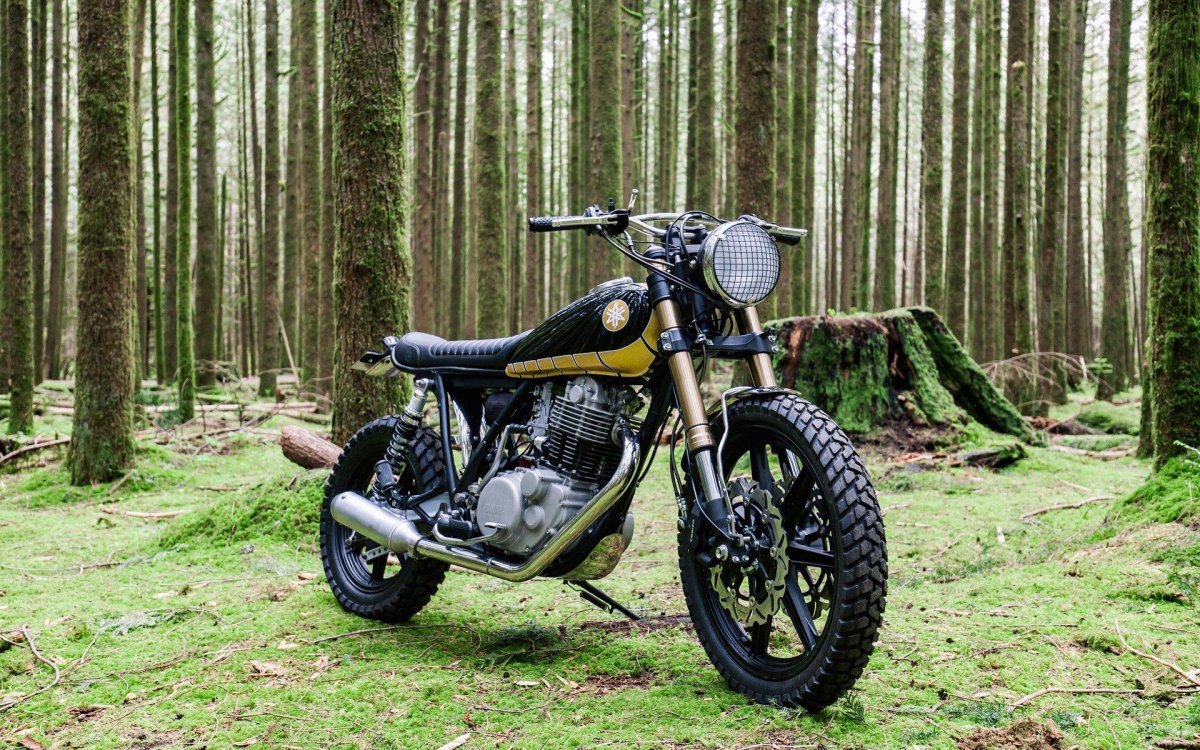 Мотоцикл Ямаха внедорожный