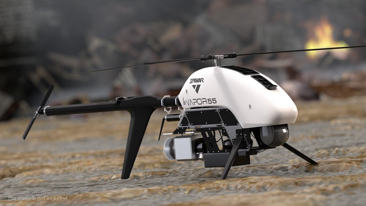 Однороторный дрон – беспилотный вертолет