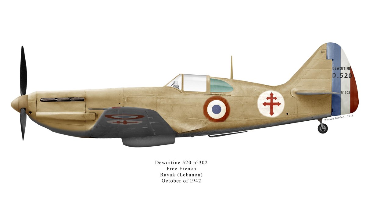Девуатин 520 истребитель