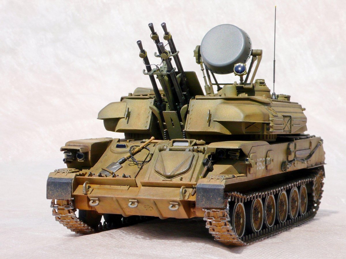 Советская зенитка Шилка