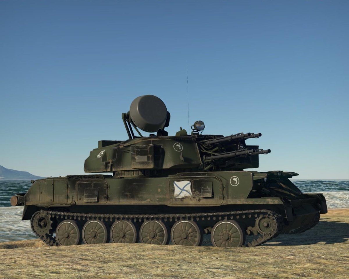 ЗСУ-23-4 Шилка морской пехоты