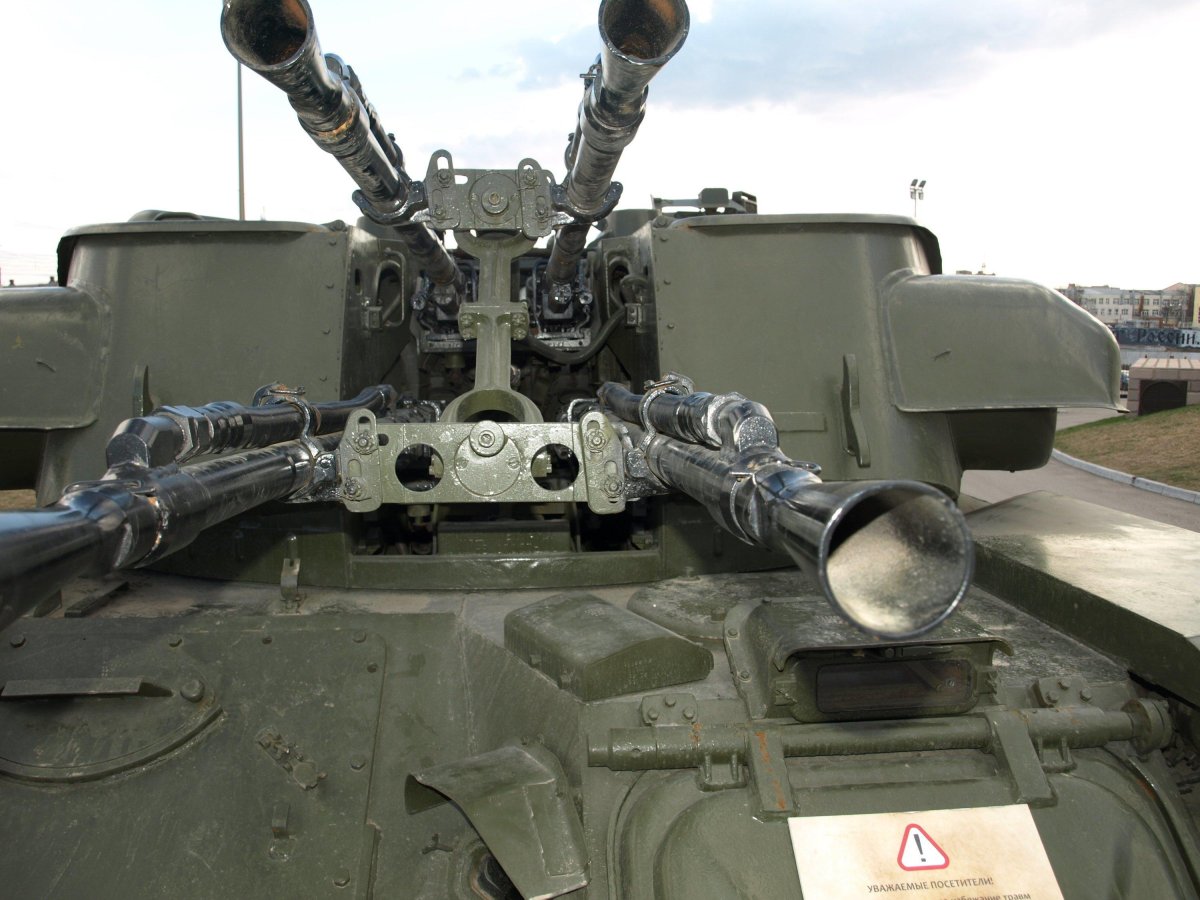 Шасси Шилка ЗСУ-23-4