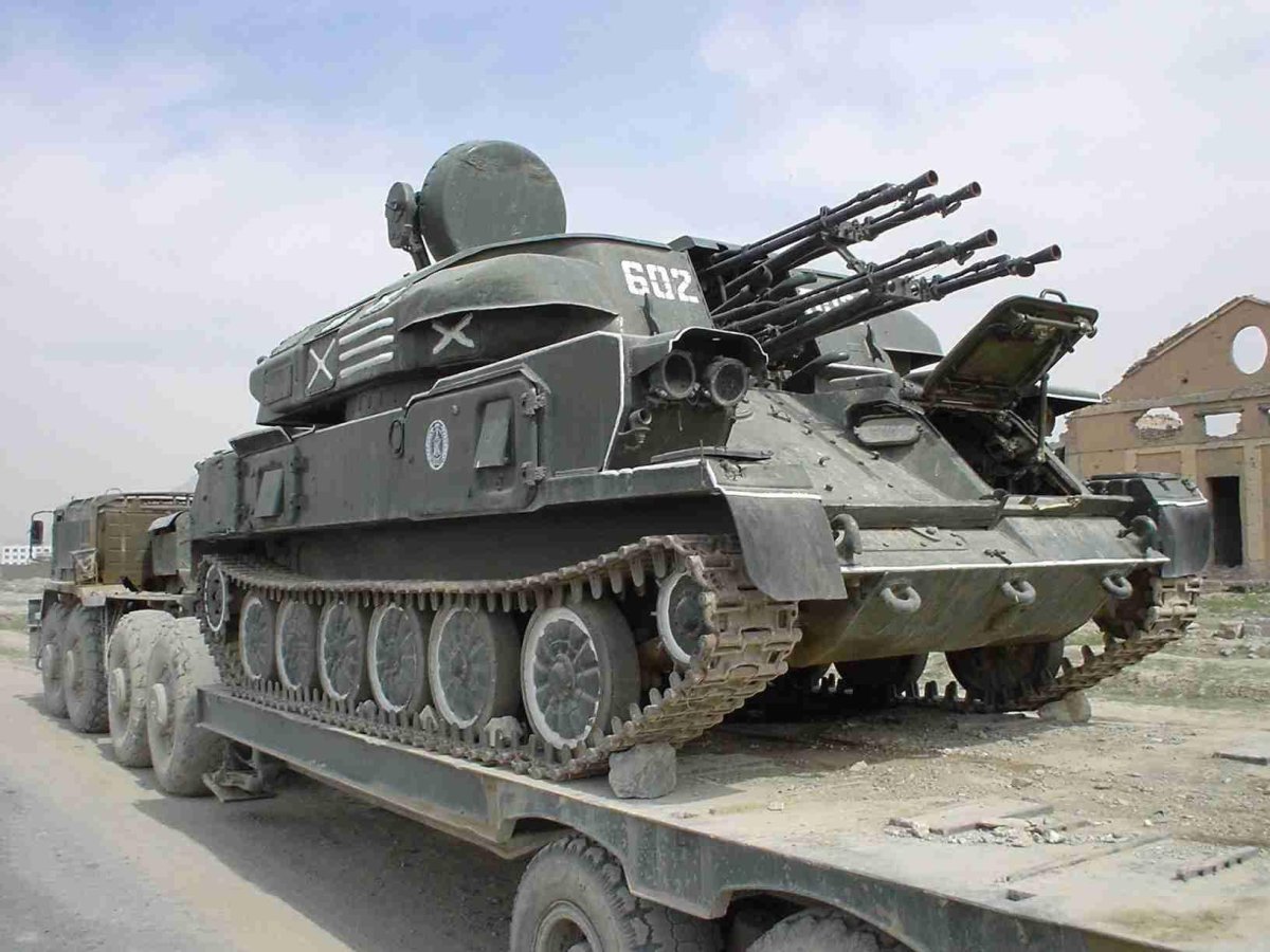 Зенитный комплекс Шилка