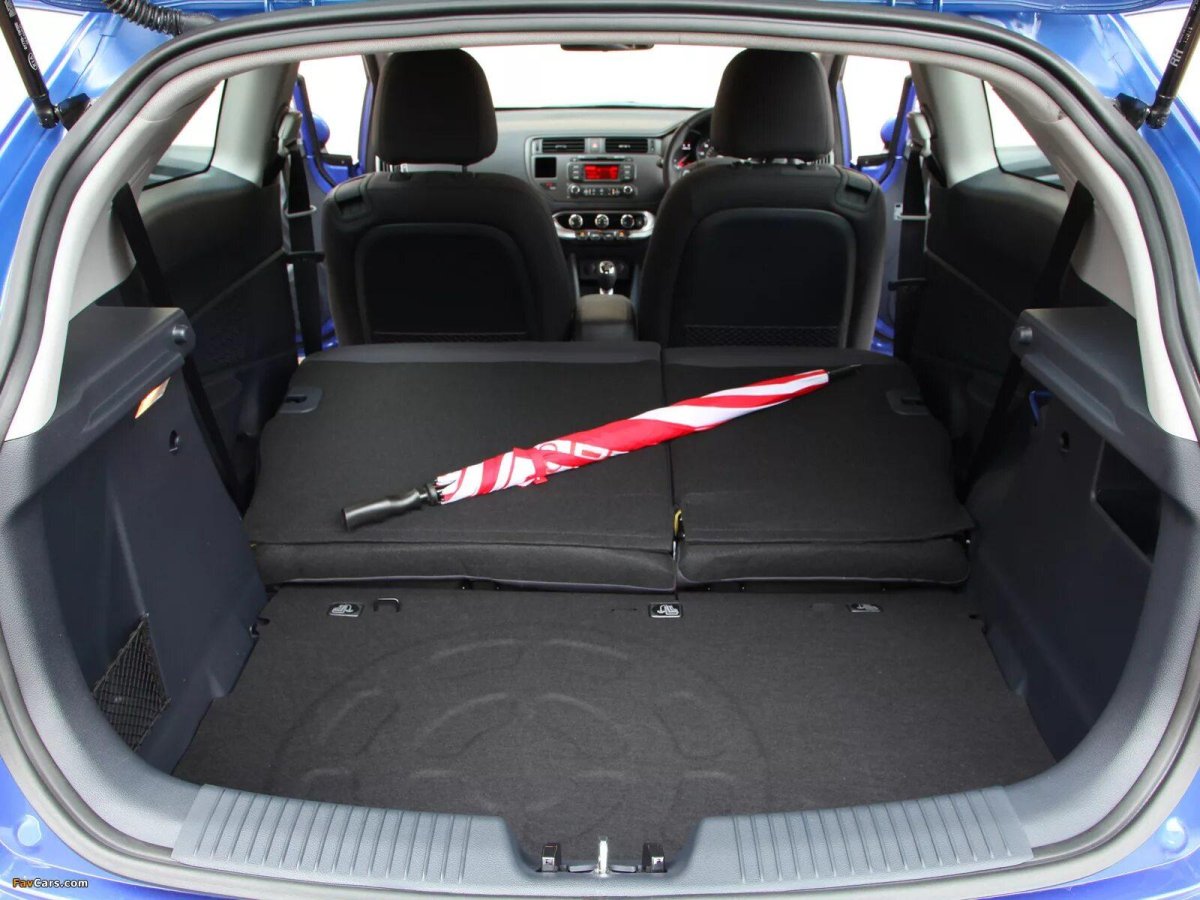 Kia Rio 3 хэтчбек багажник