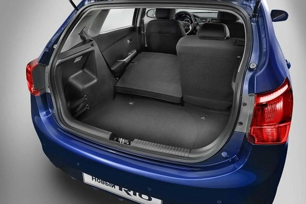Kia Rio хэтчбек 2018 багажник