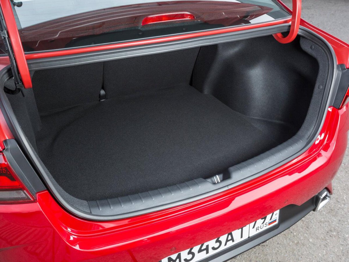 Kia Rio 2021 багажник