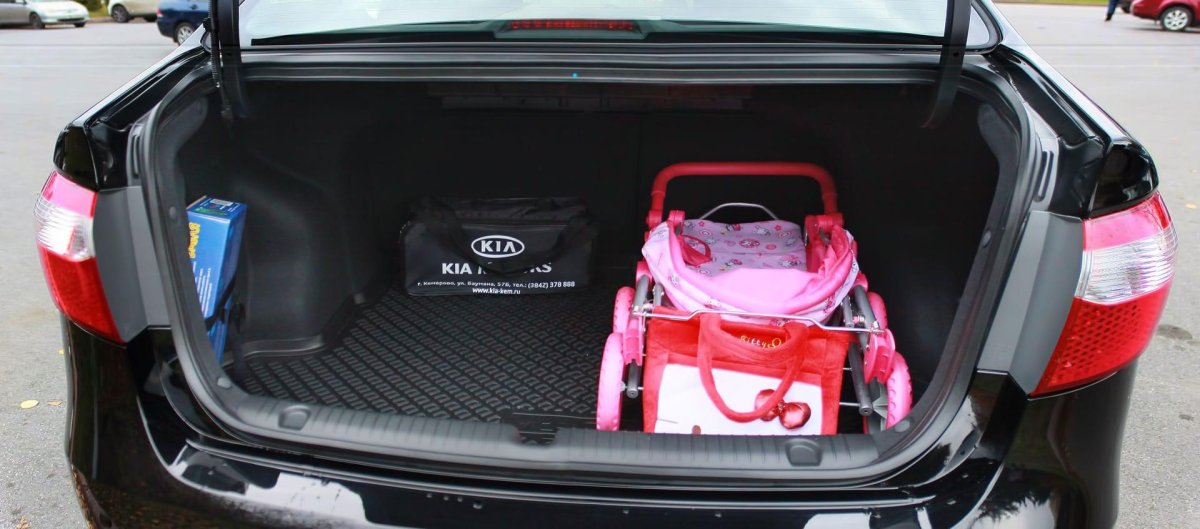 Багажник Рио 3 хэтчбек