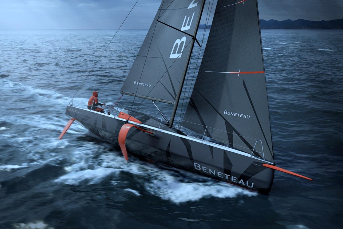 Парусный тримаран Hydroptere