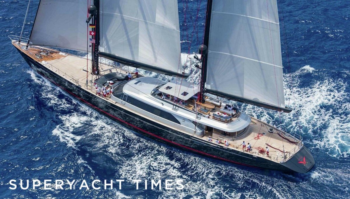 Парусная яхта 100 футов