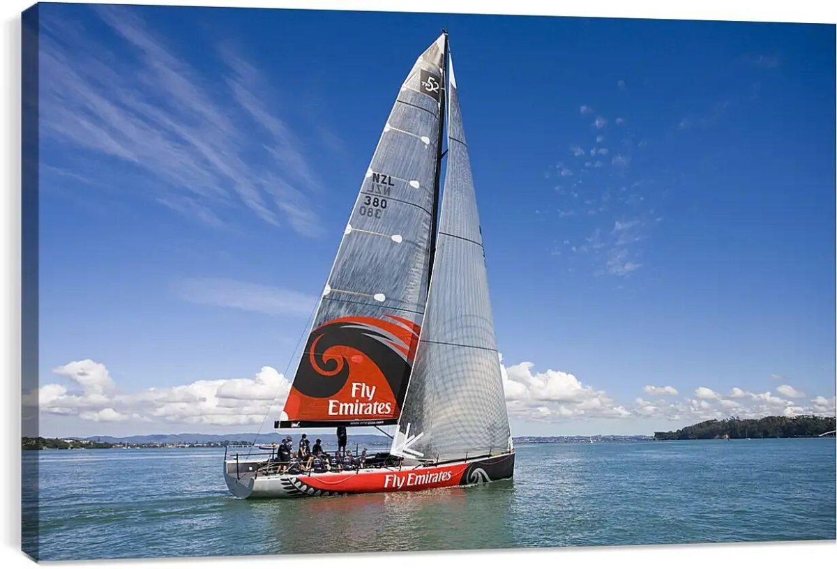 Парусная яхта парусный спорт