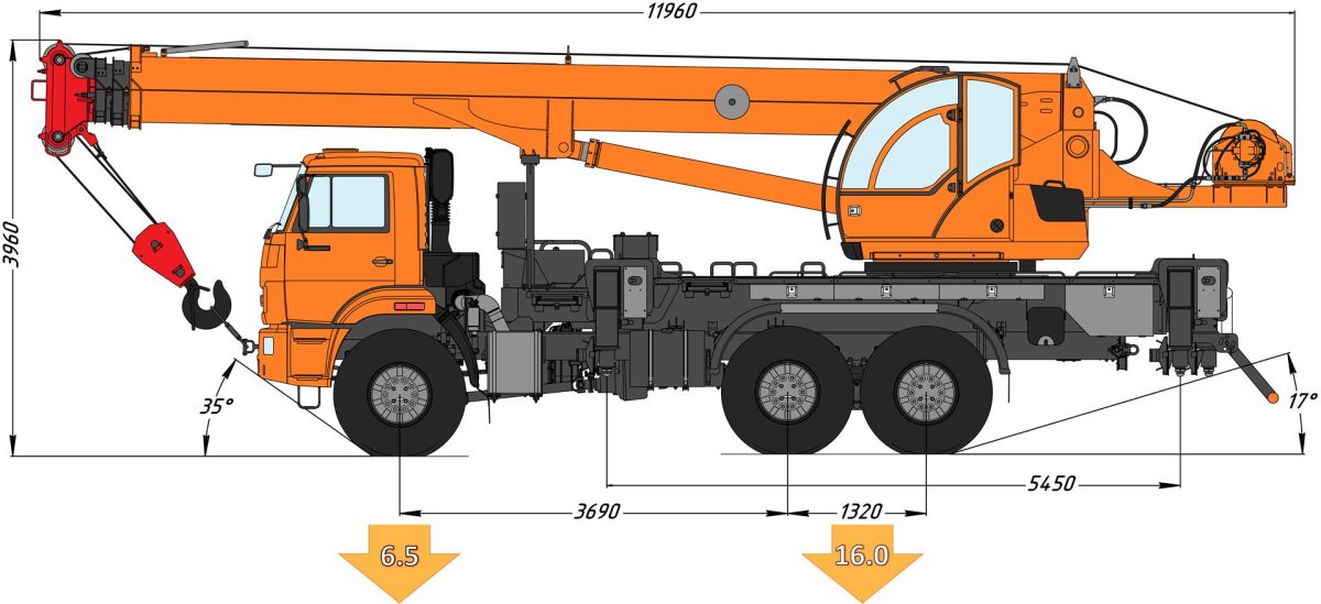 КС-45717-1 кран автомобильный