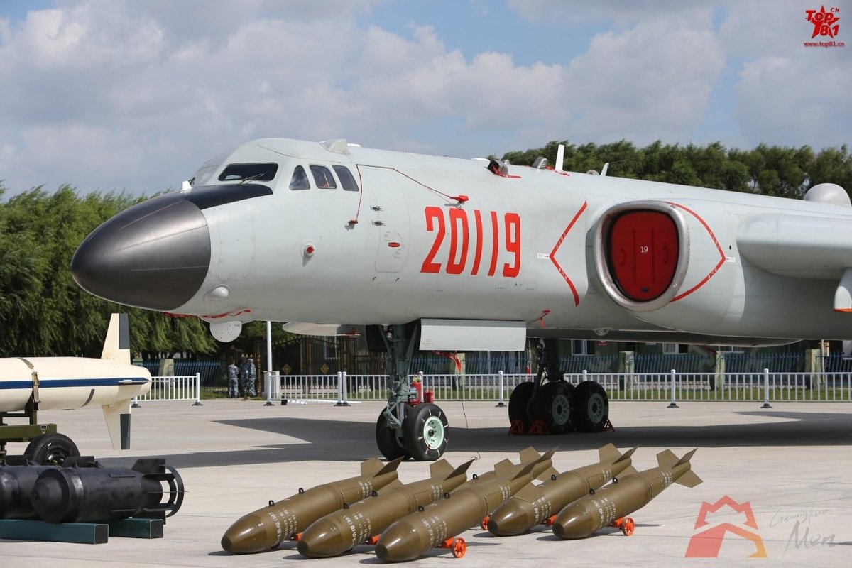 Китайский бомбардировщик h-6k