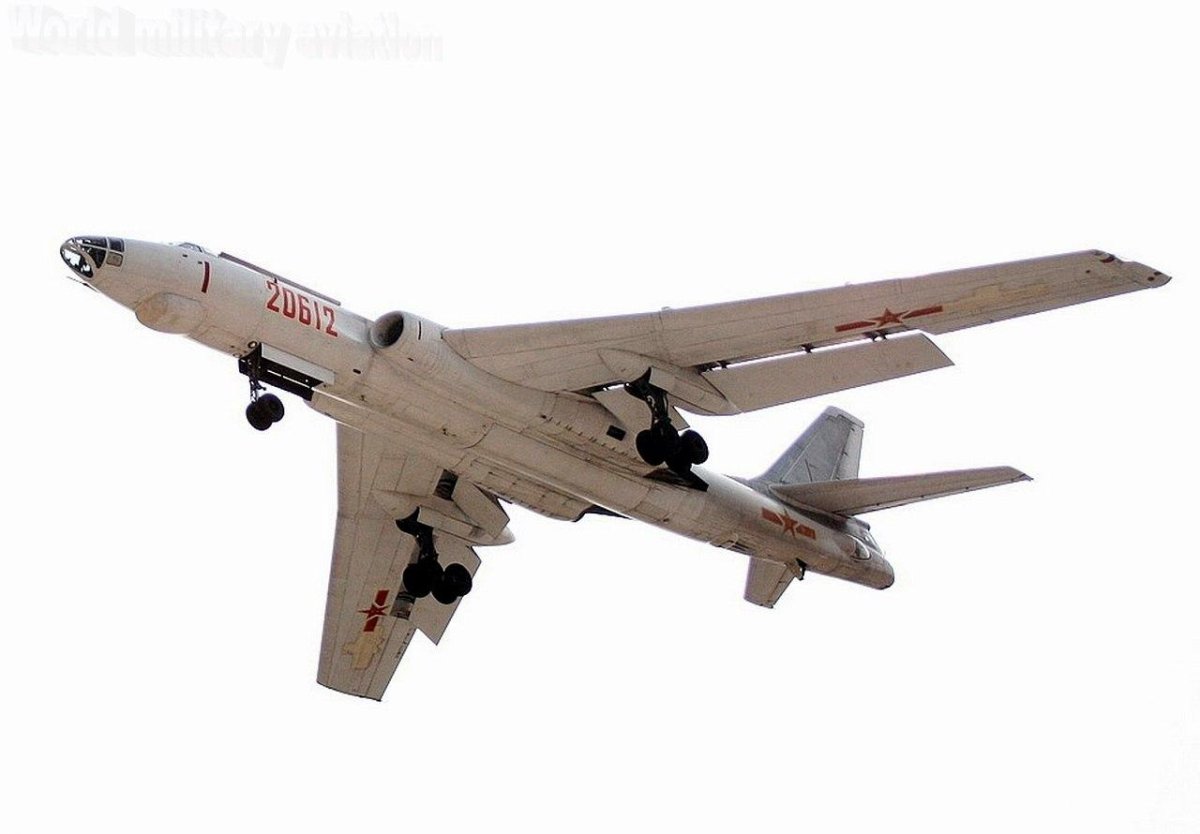 Хун-6к китайский стратегический бомбардировщик