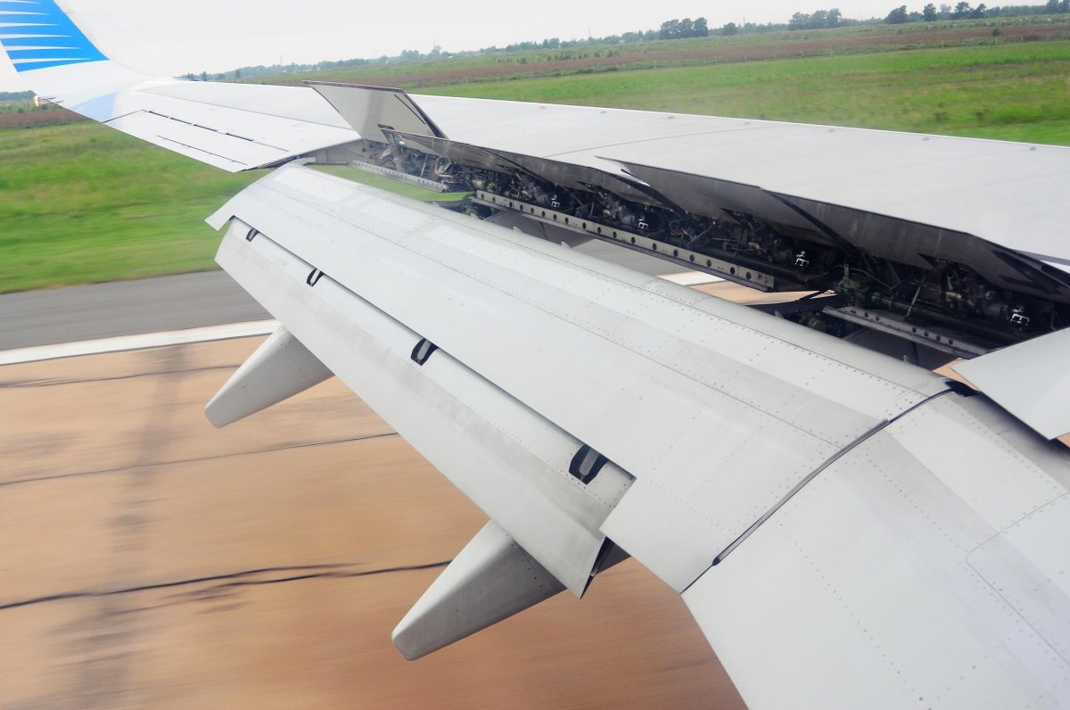 Боинг 737 интерцепторы