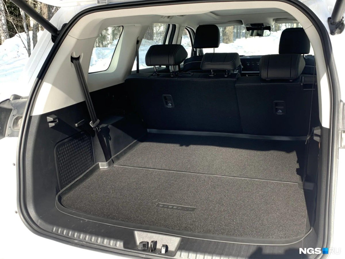 Exeed VX 2022 багажник