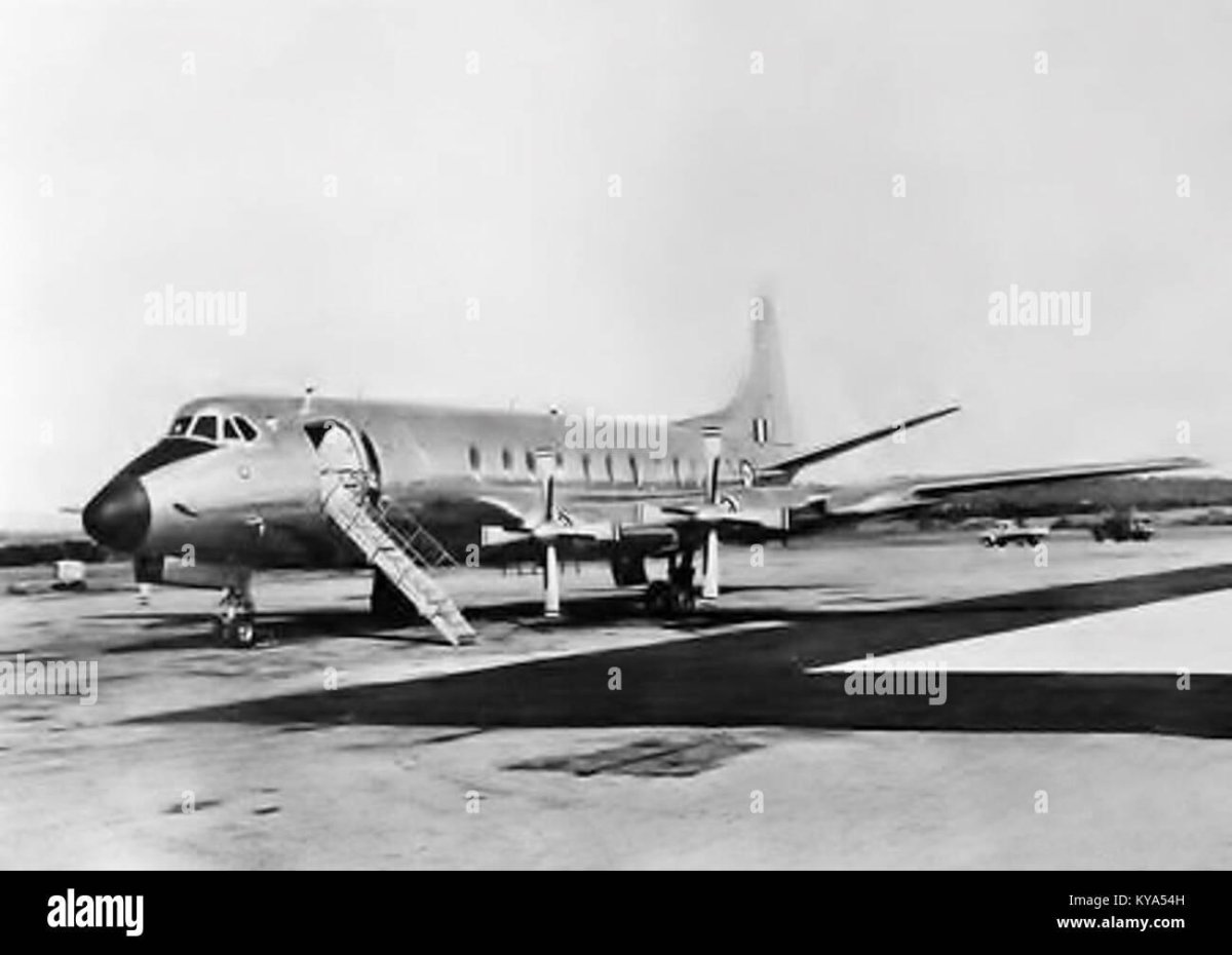 Виккерс турбовинтовой четырехмоторный самолет