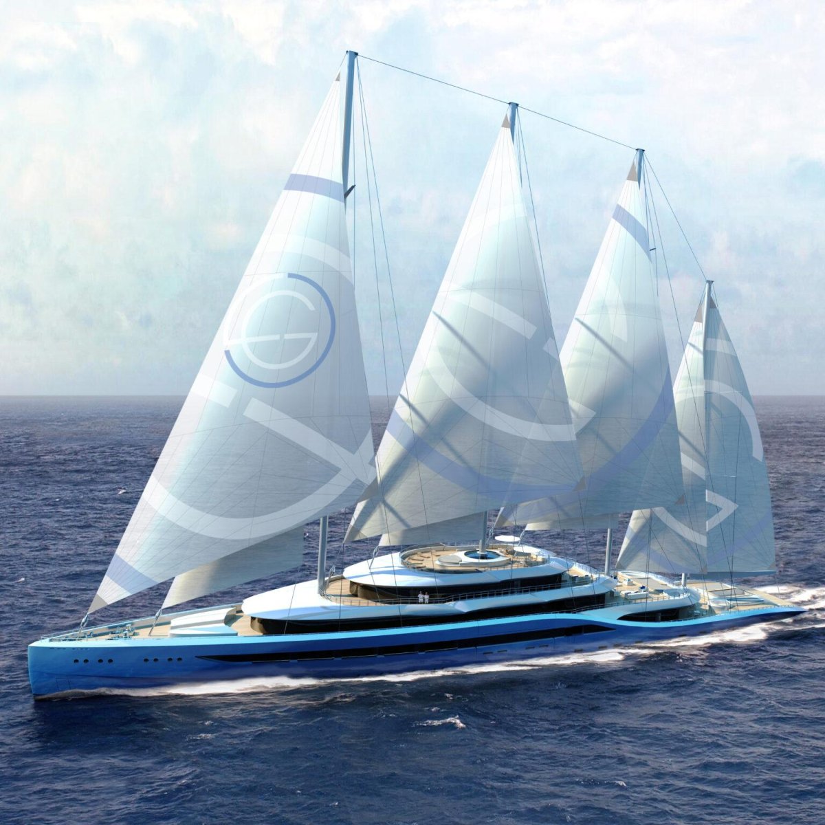 Парусные мега яхты