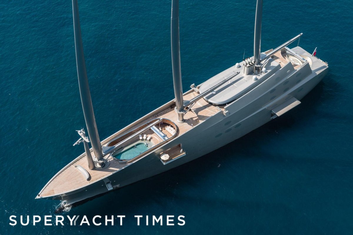 Парусная яхта а Андрея Мельниченко