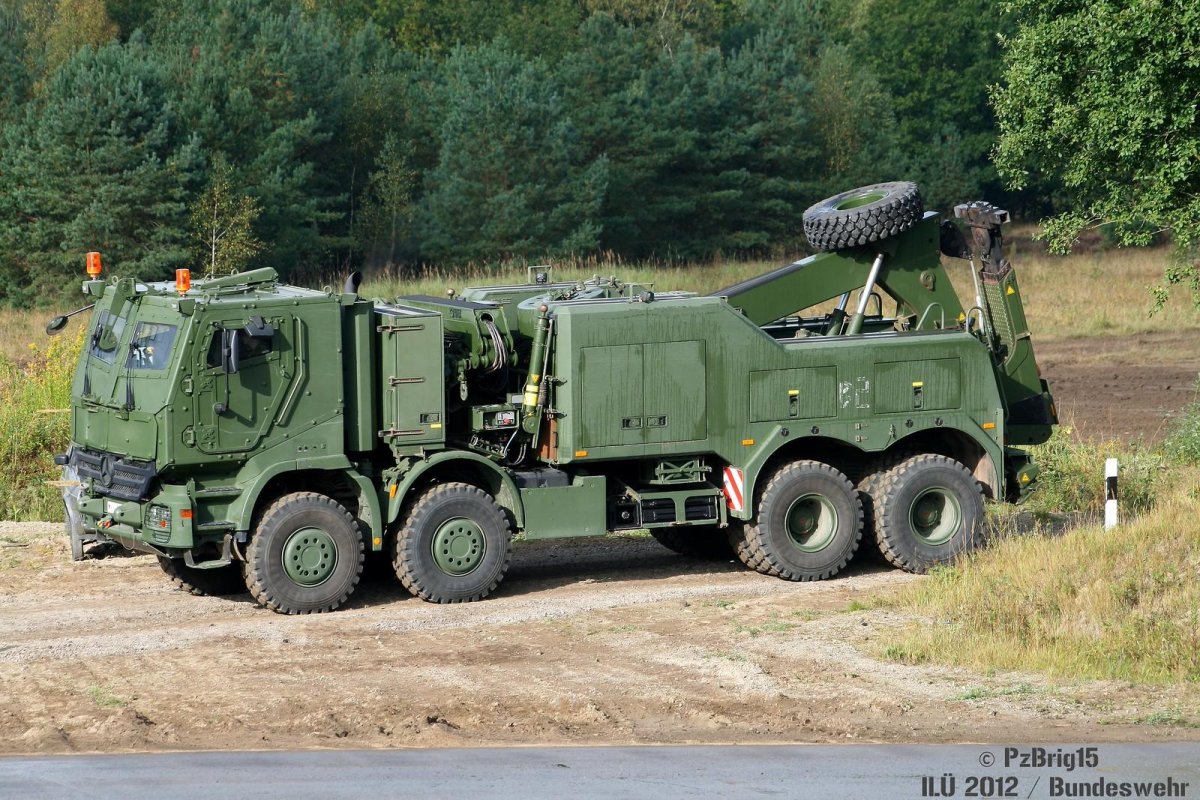 Mercedes-Benz Actros 8x8 Military