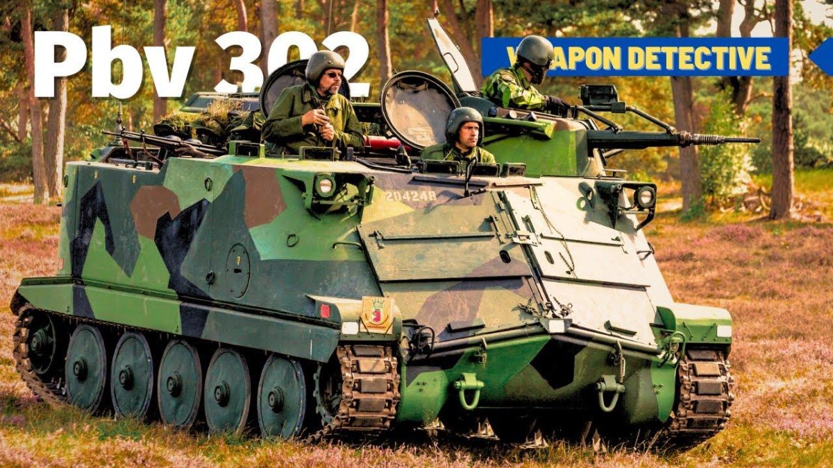 БТР Швеции PBV-302