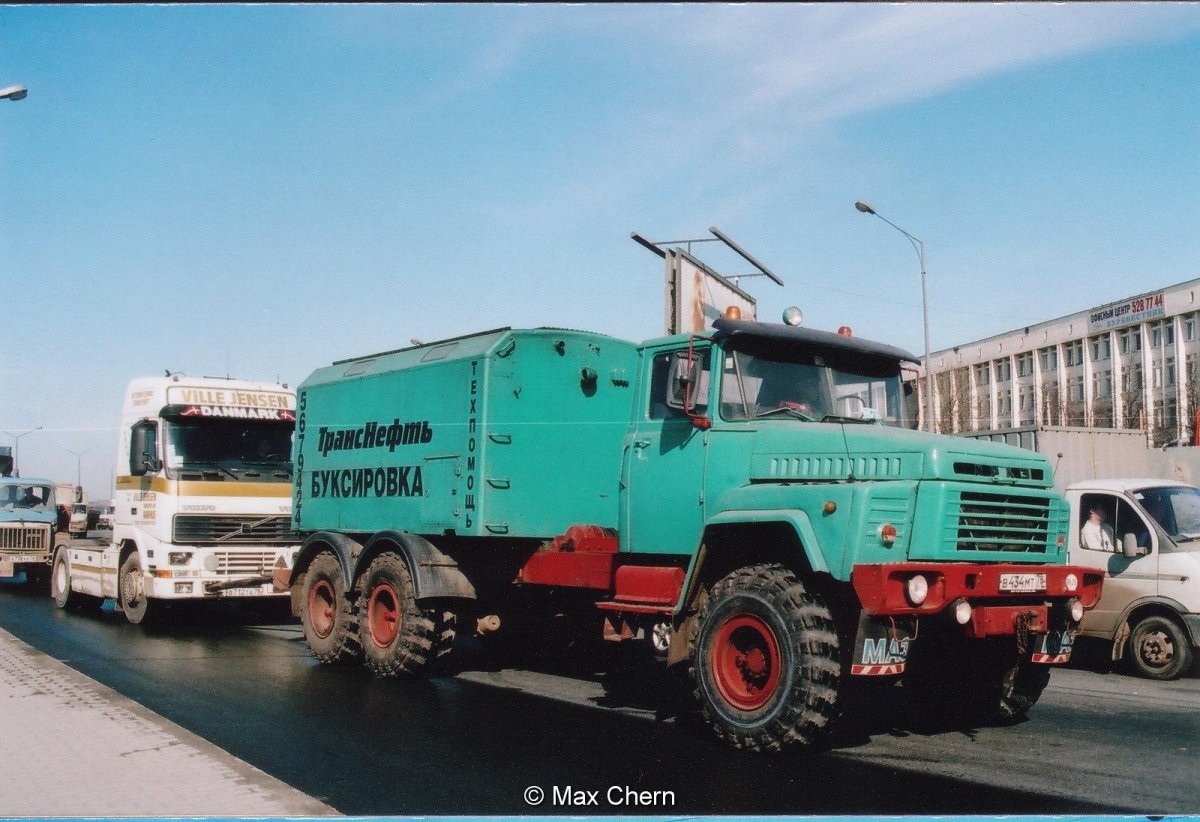 КРАЗ-6322 грузовой эвакуатор