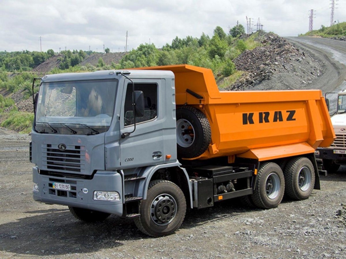 Самосвалы КРАЗ с20