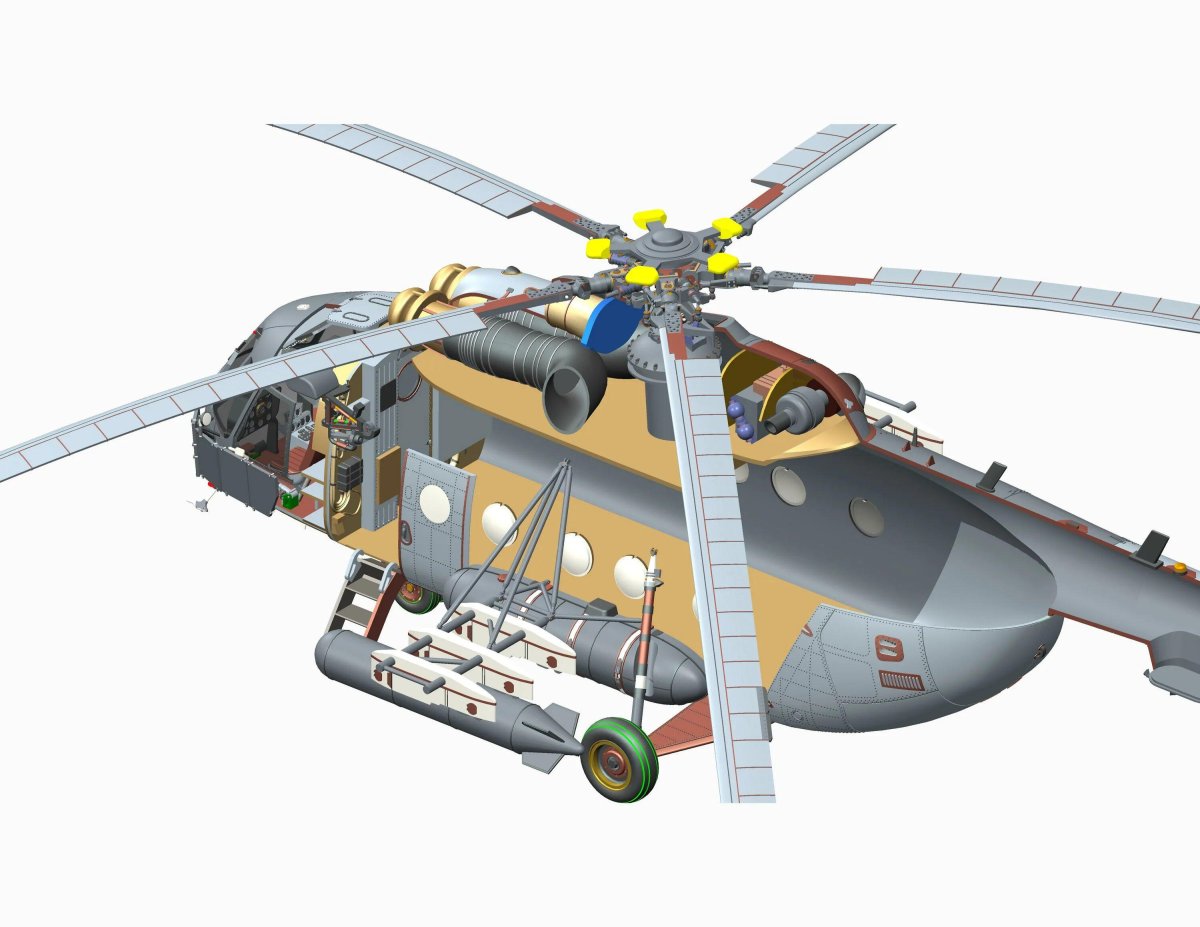 Ми 8 топливные баки