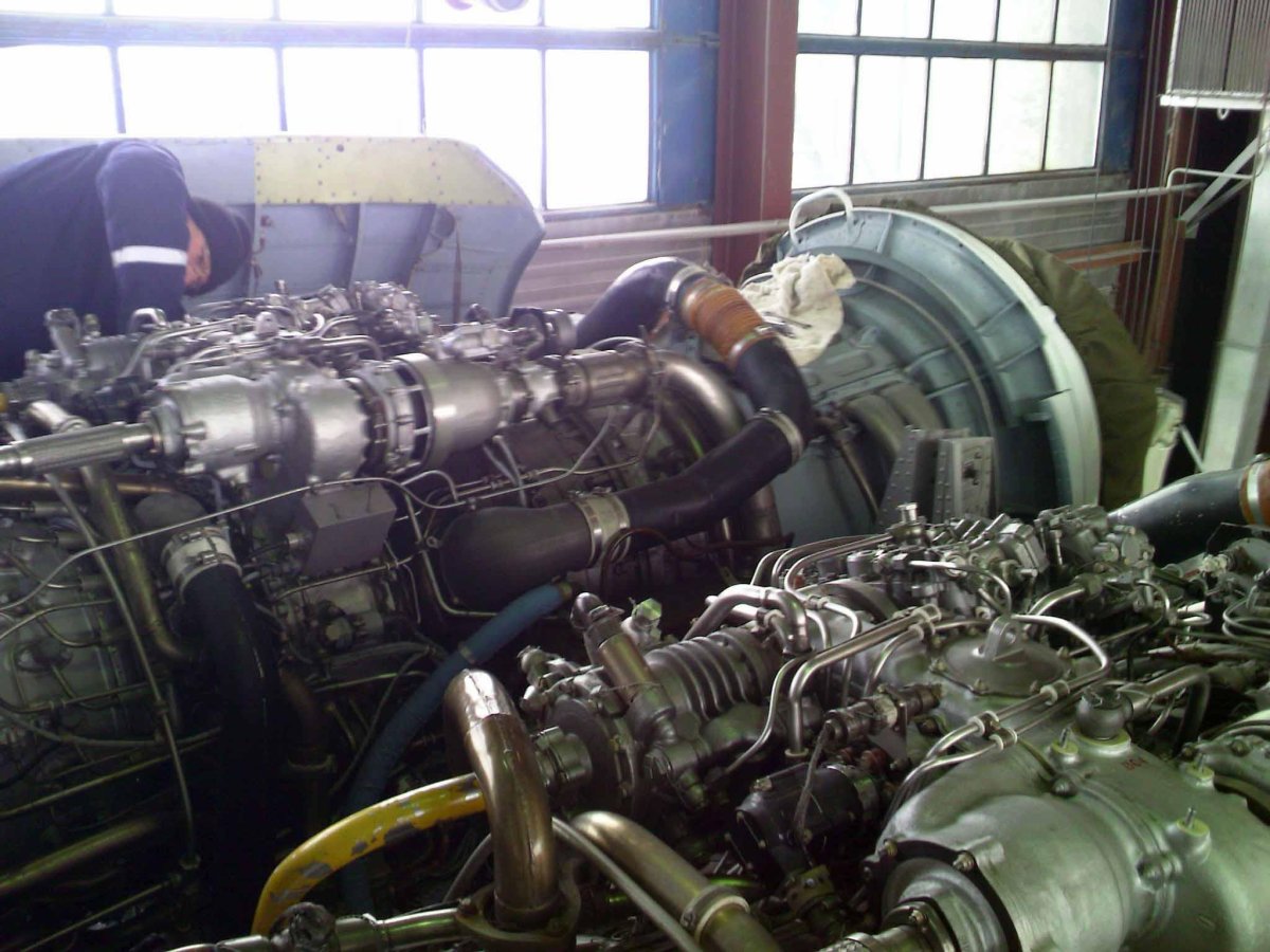 Турбовальный двигатель д 136
