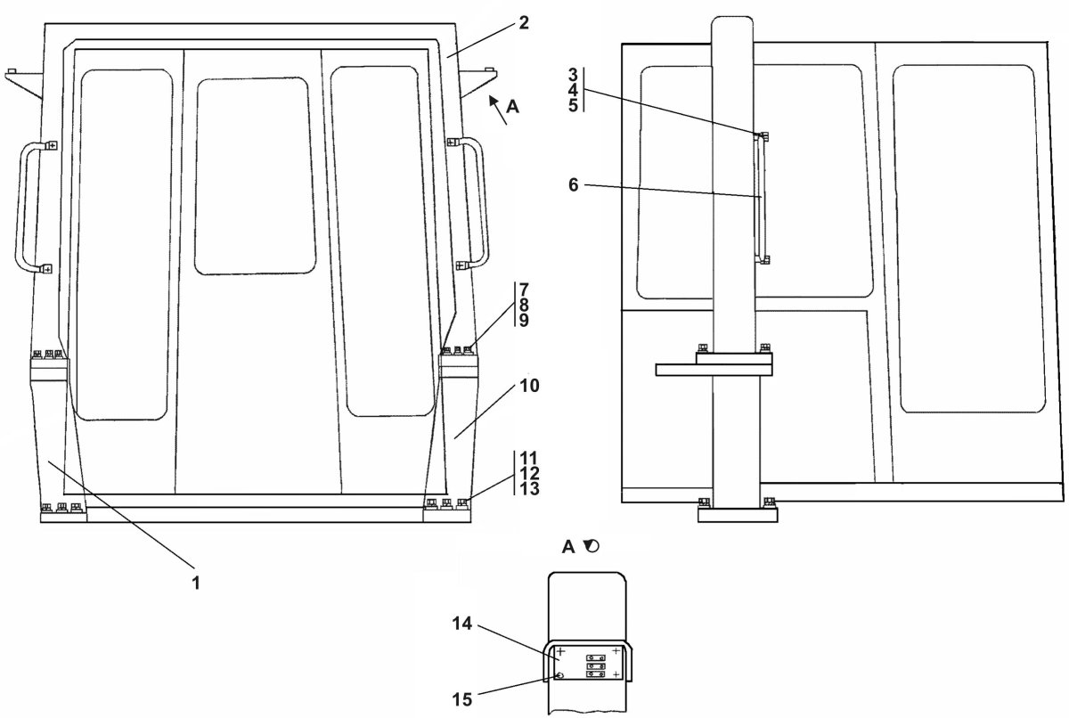 Кабина бульдозера ЧЕТРА Т-11