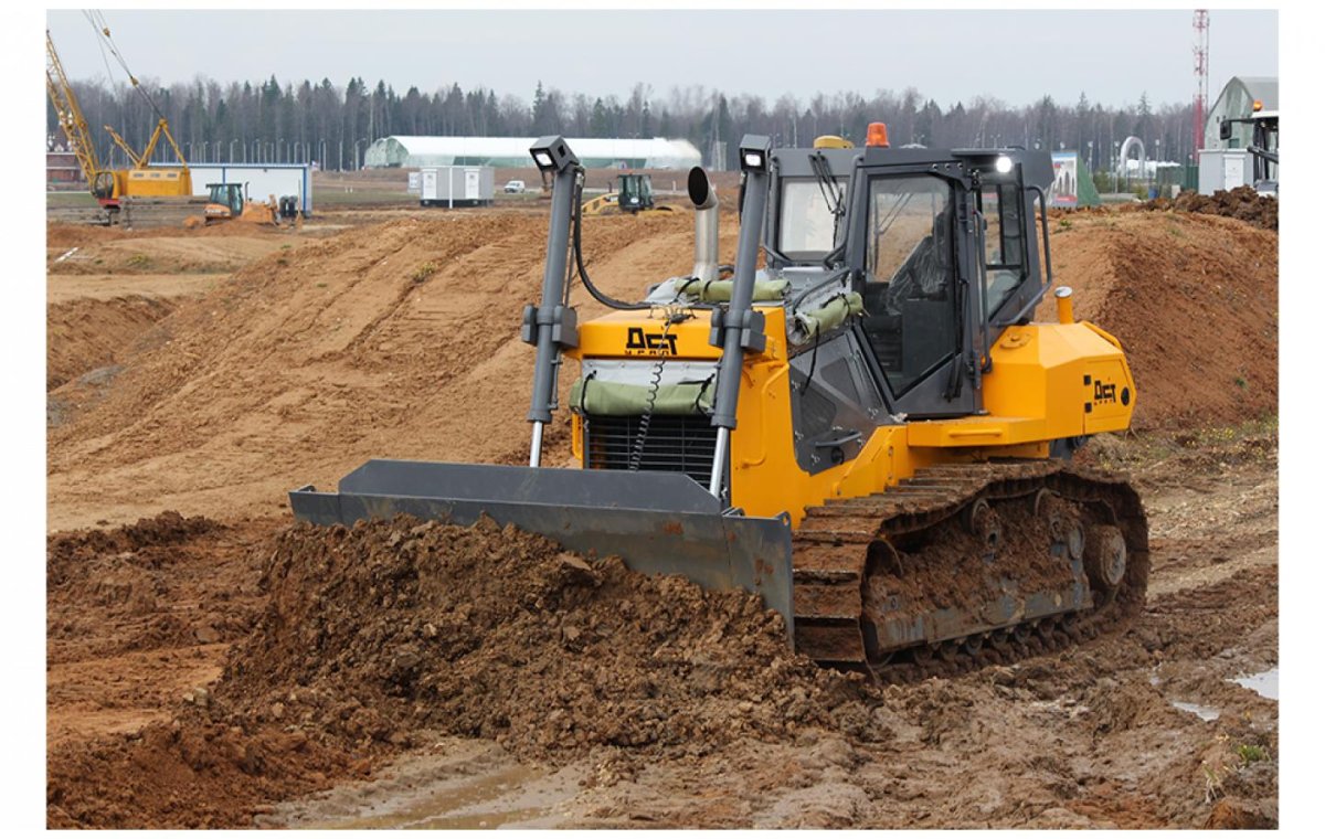 Перемещение грунта бульдозером