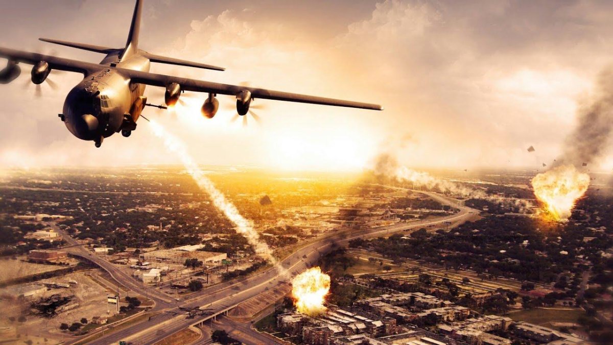 Самолёт Ганшип АС 130