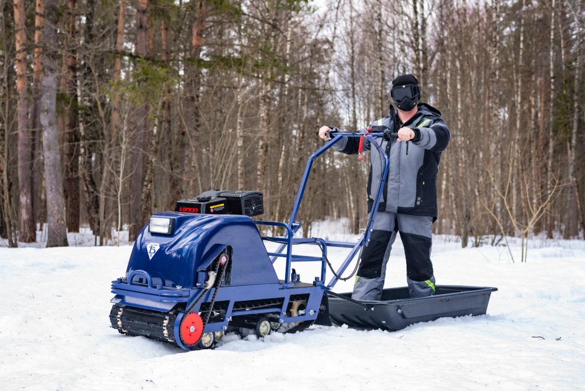 Мотобуксировщик Бурлак м2 LFK