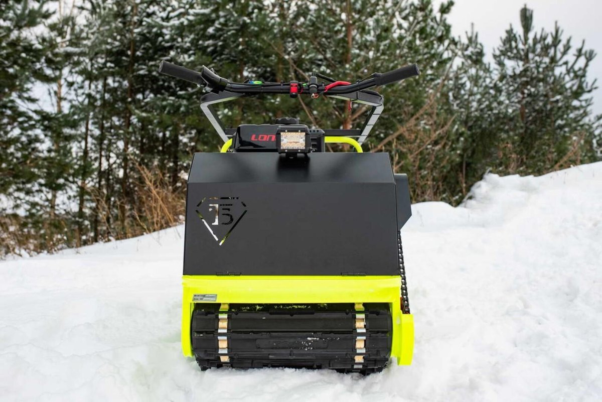 Бурлак хозяин 1 мотобуксировщик